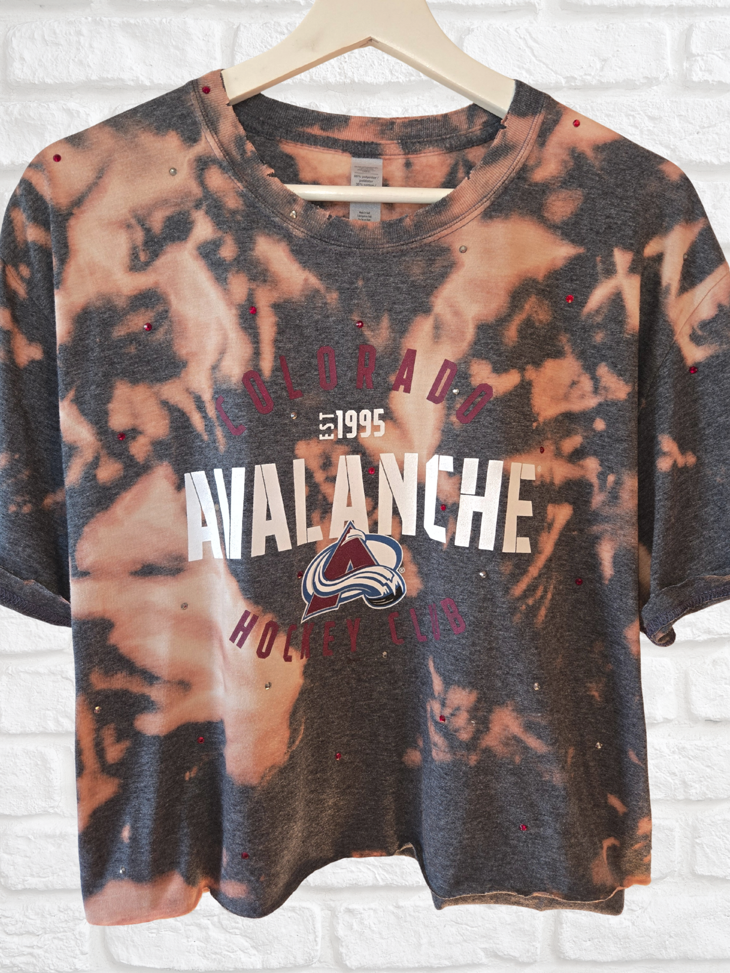 Colorado Avalanche Crop Top