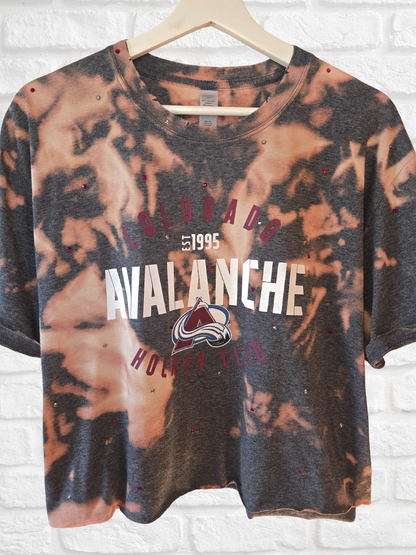 Colorado Avalanche Crop Top