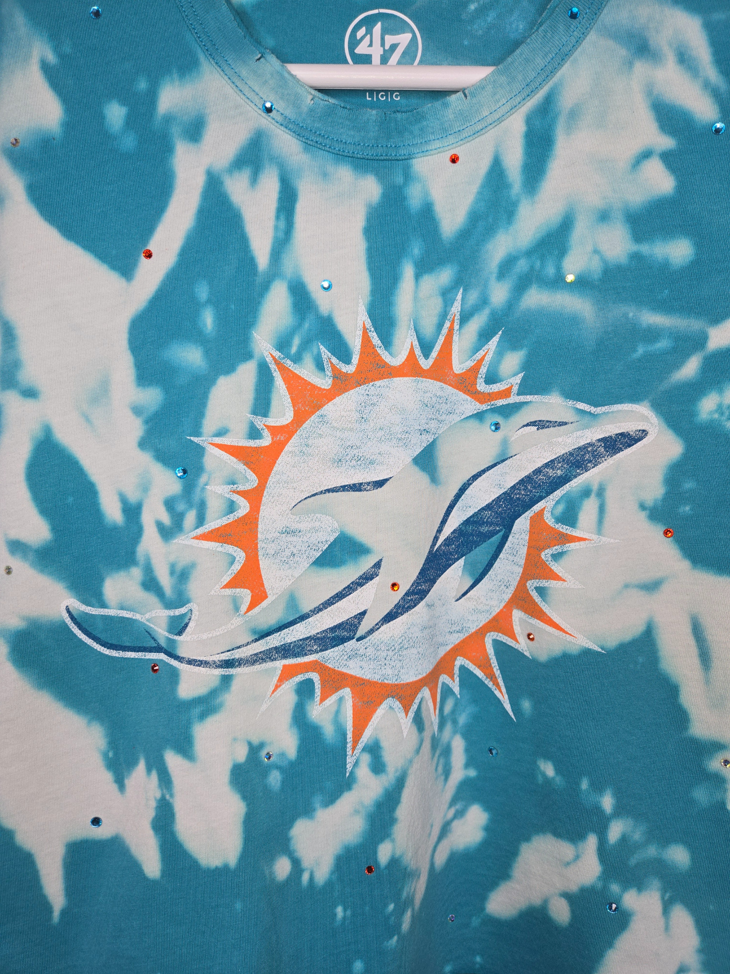 Miami Dolphins Crop Tee