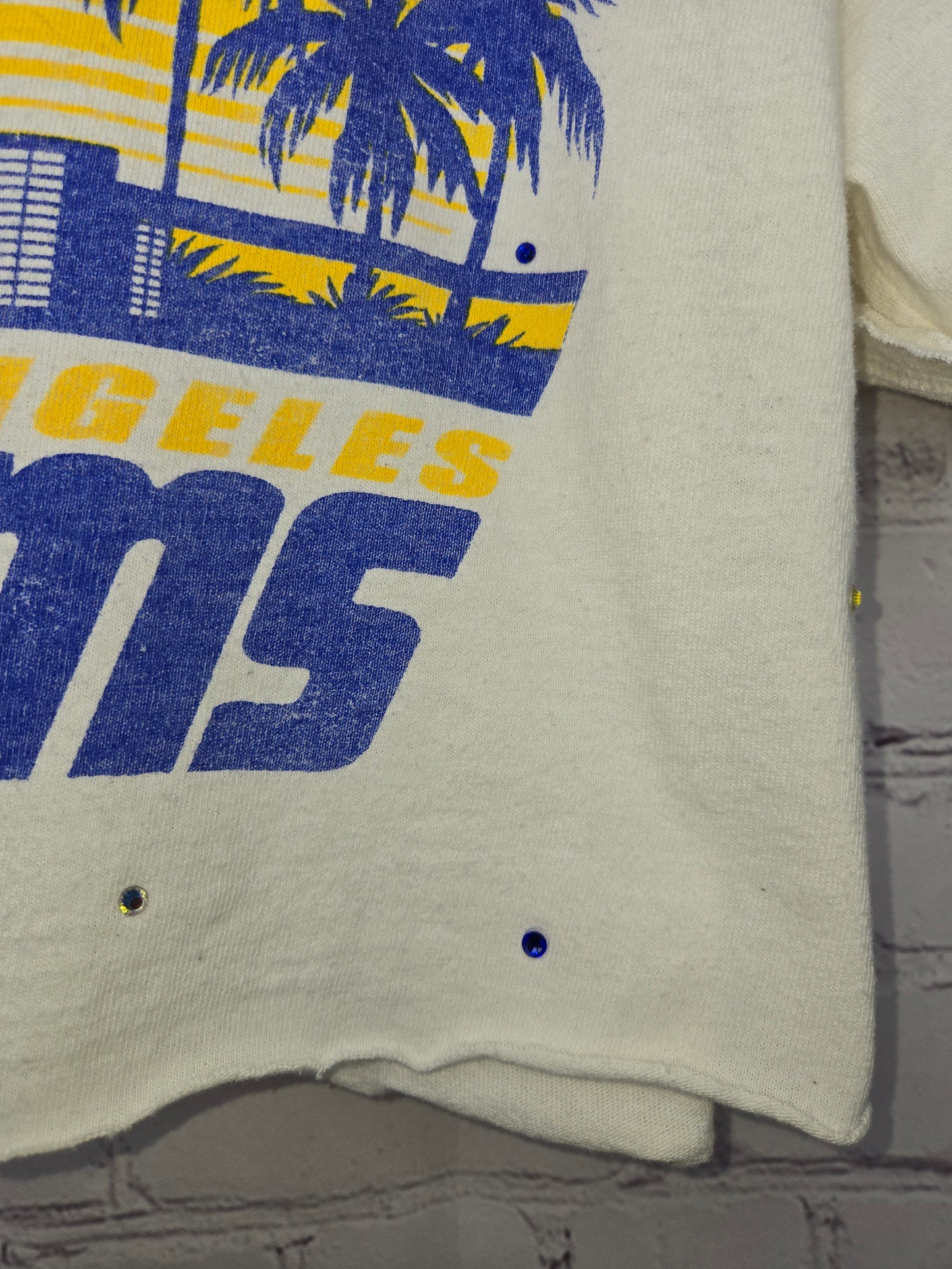 Los Angeles Rams Crop Tee