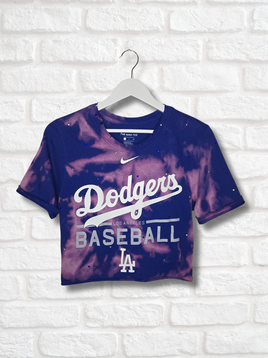 Los Angeles Dodgers Crop Tee