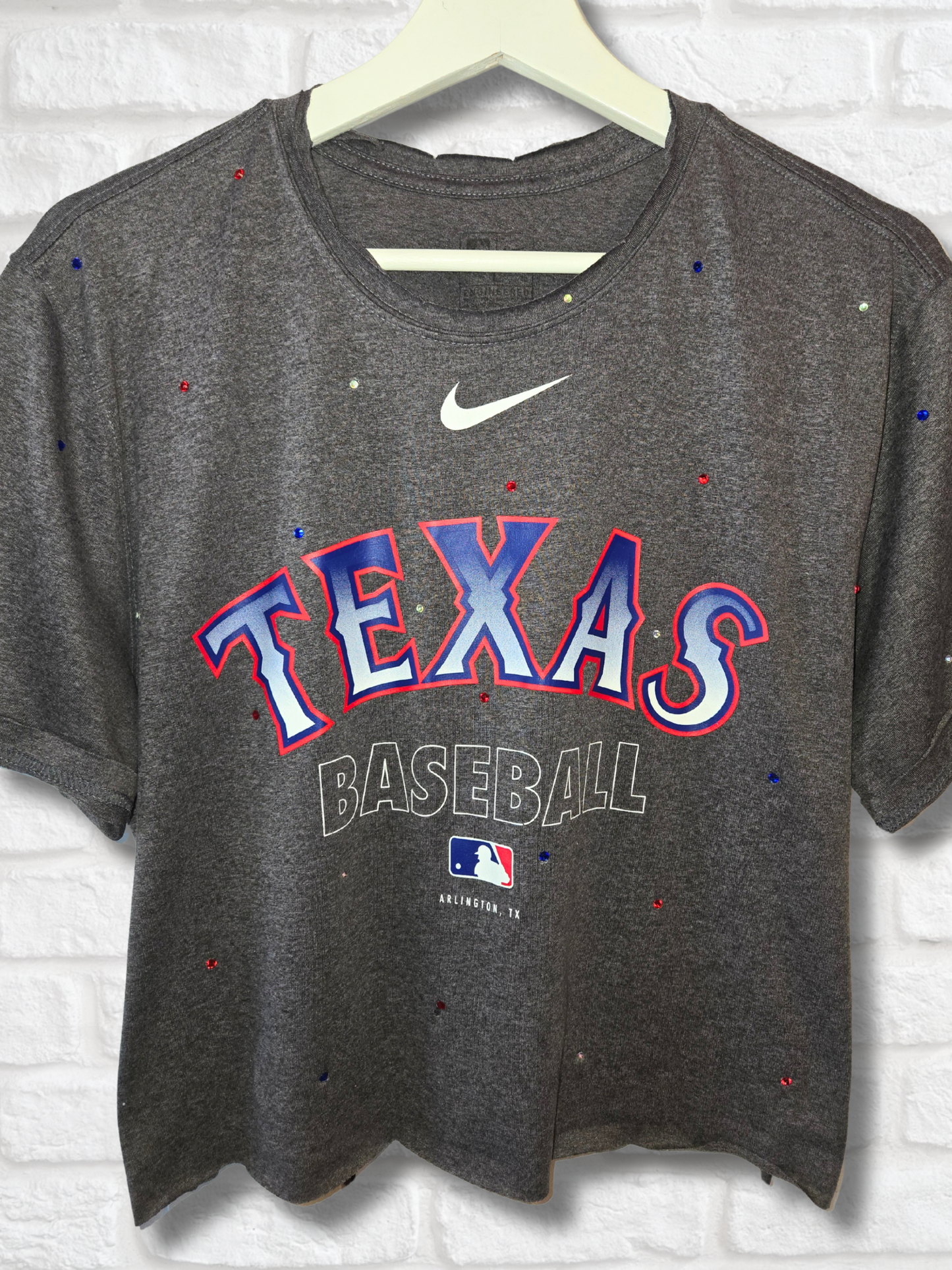 Texas Rangers Crop Top