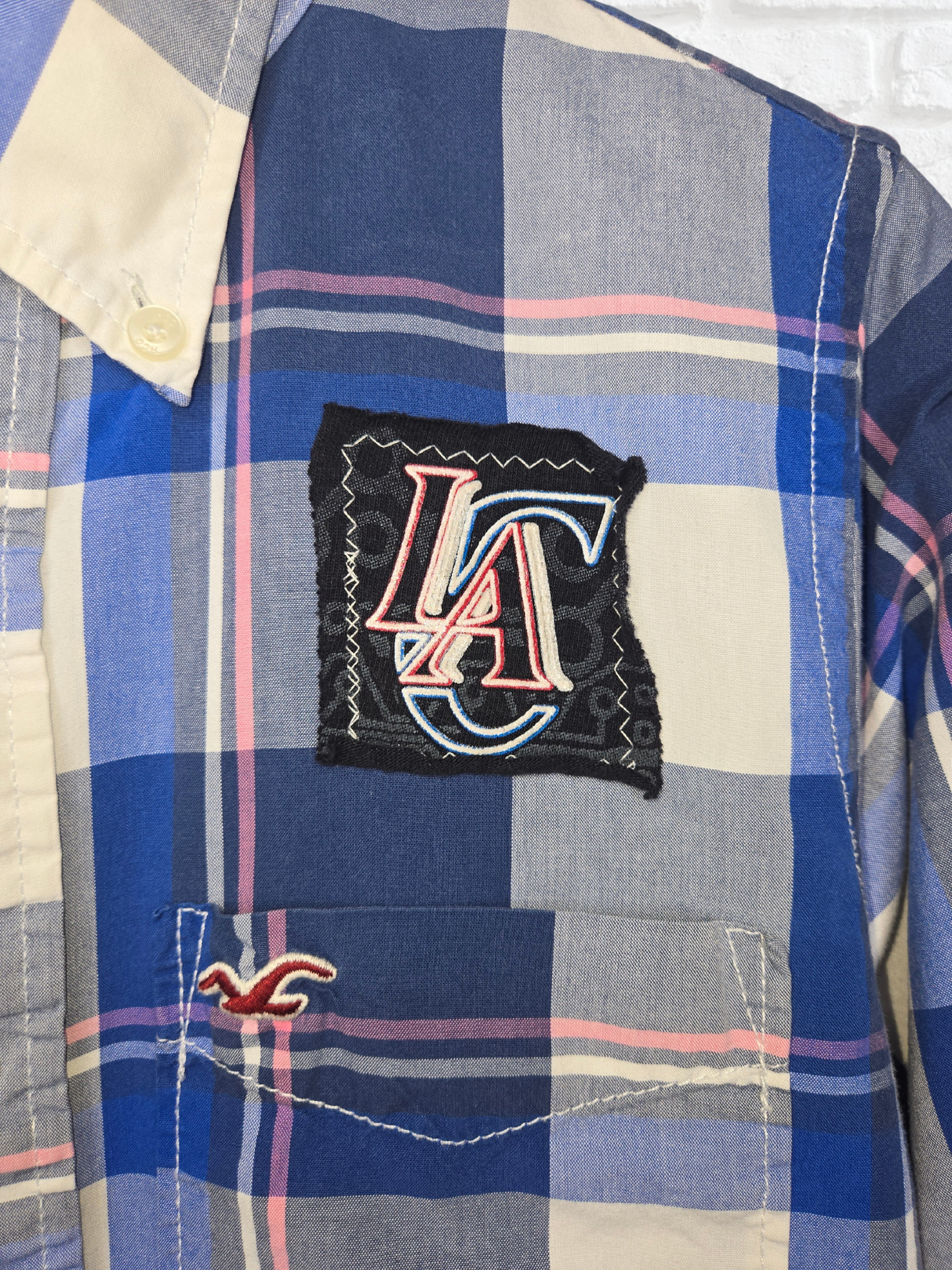 Los Angeles Clippers Crop Flannel