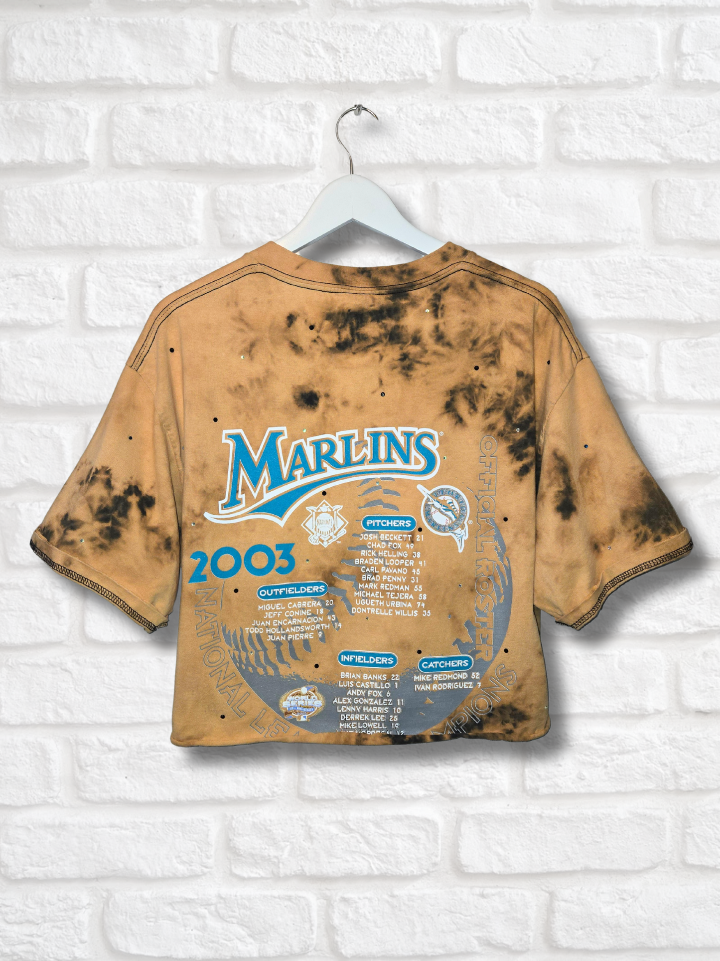 Miami Marlins Crop Tee
