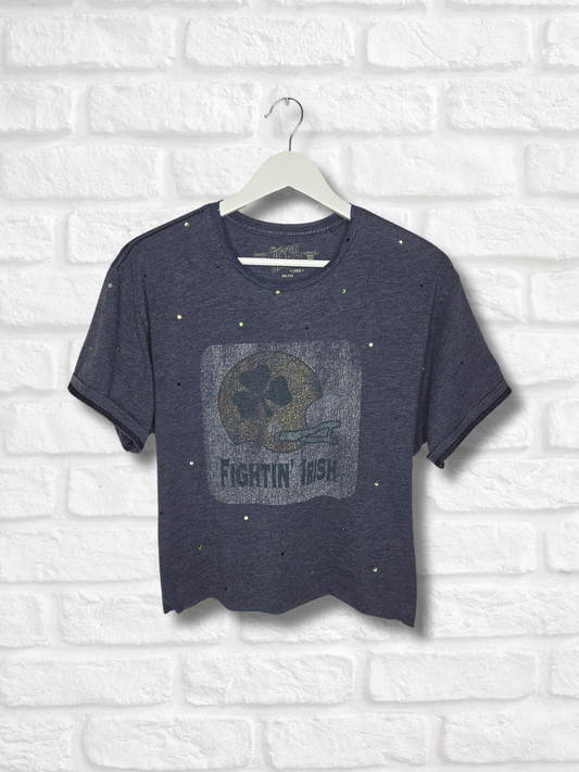 Notre Dame Fighting Irish Crop Tee