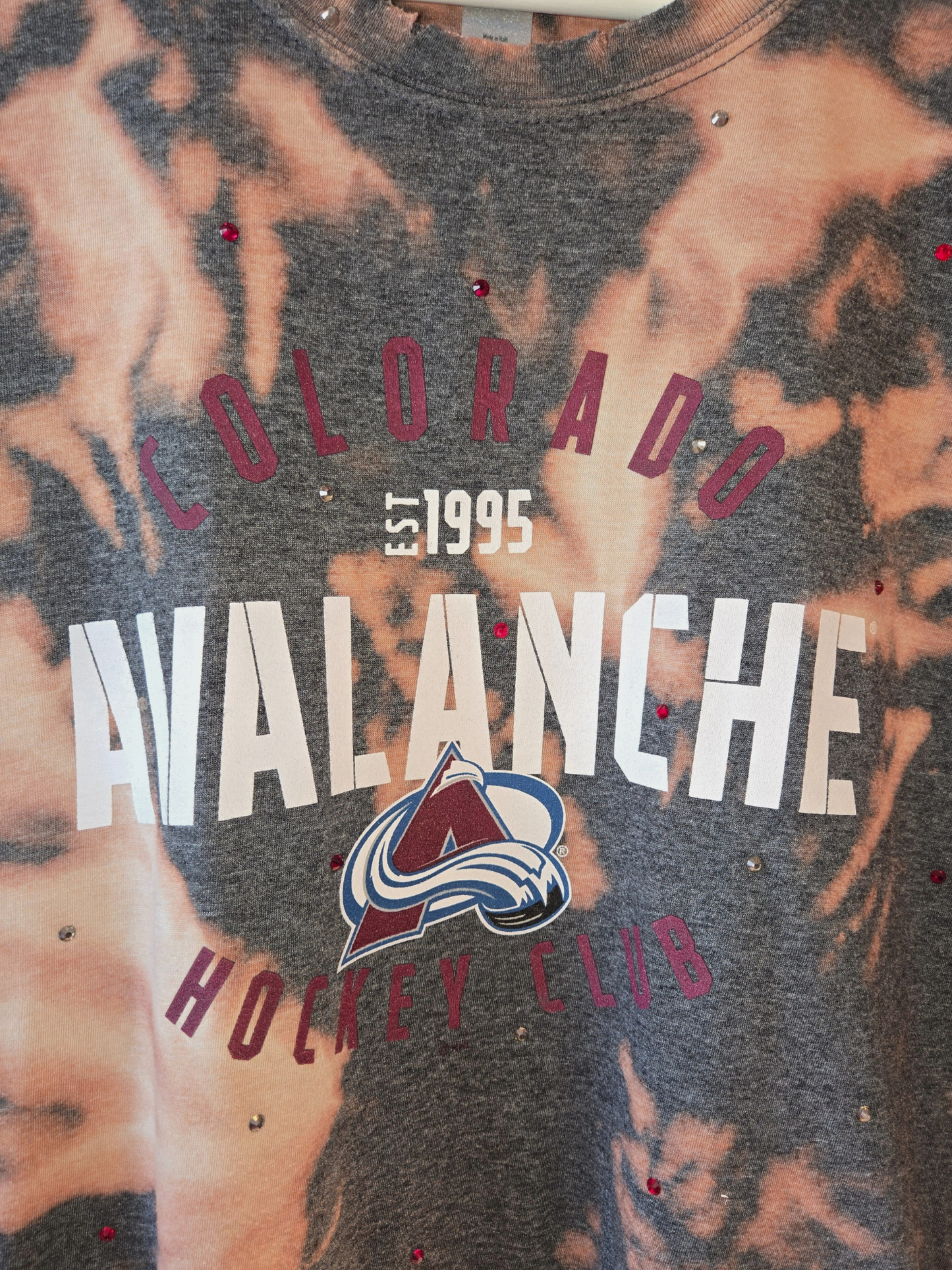 Colorado Avalanche Crop Top