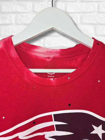 New England Patriots Crop Top