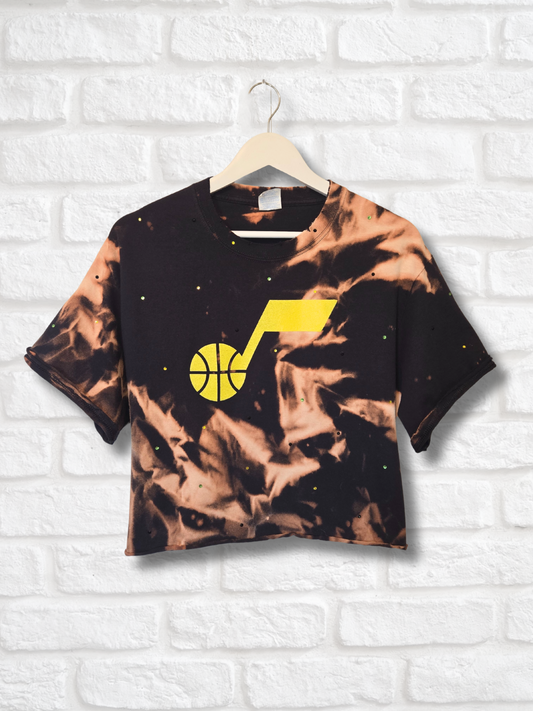Utah Jazz Crop Tee