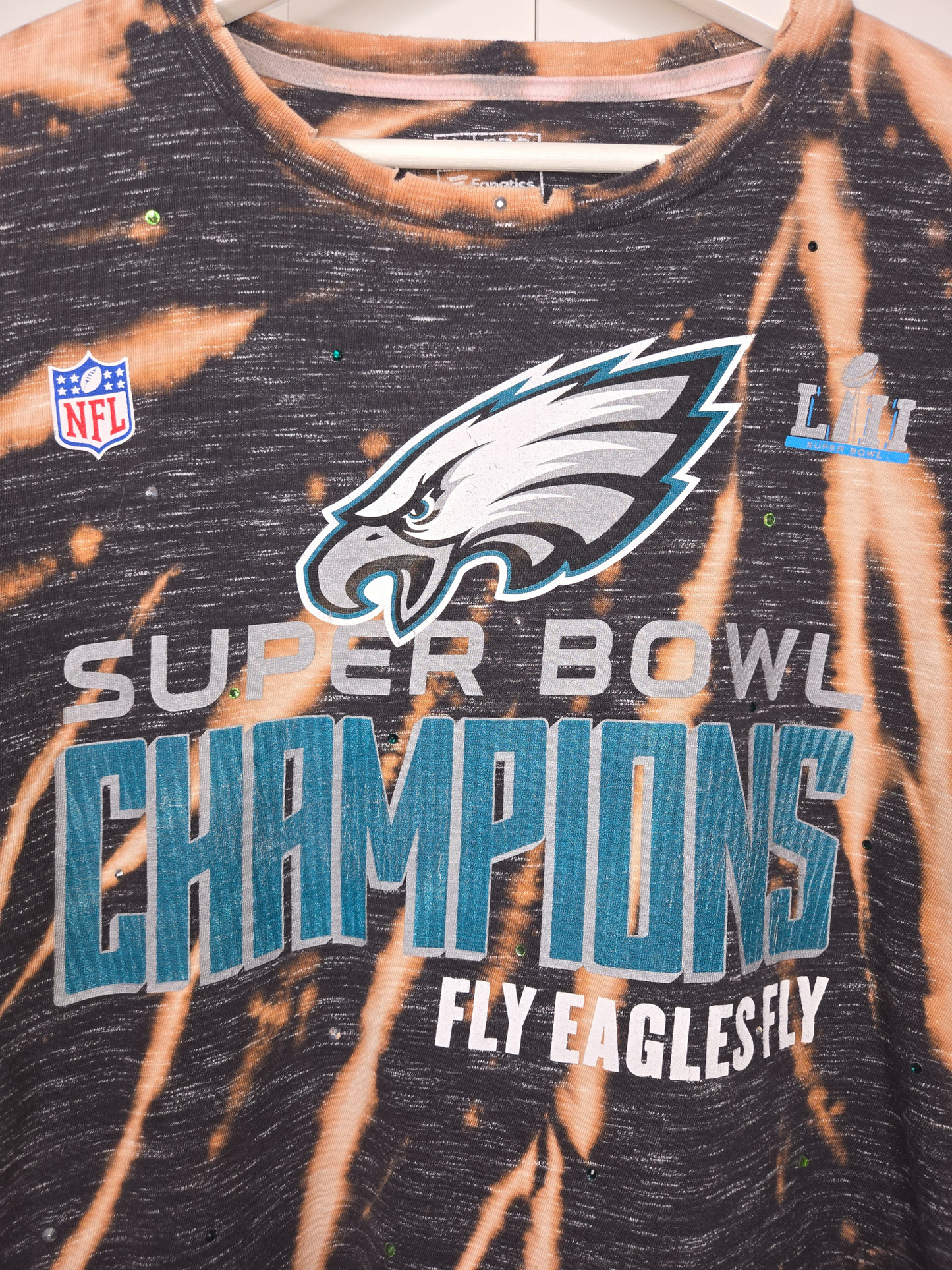 Philadelphia Eagles Crop Tee