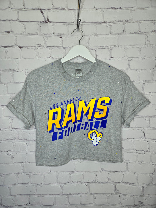 Los Angeles Rams Crop Tee