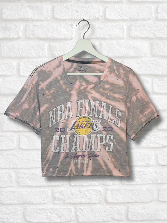 Los Angeles Lakers Crop Tee