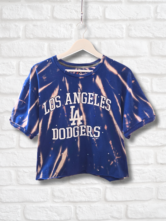 Los Angeles Dodgers Crop Tee