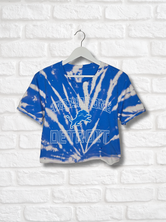 Detroit Lions Crop Tee