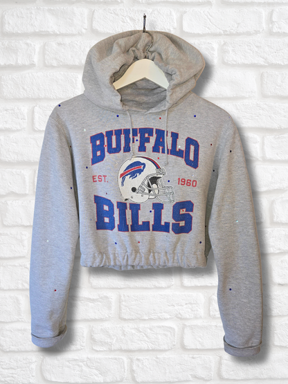 Buffalo Bills Crop Hoodie
