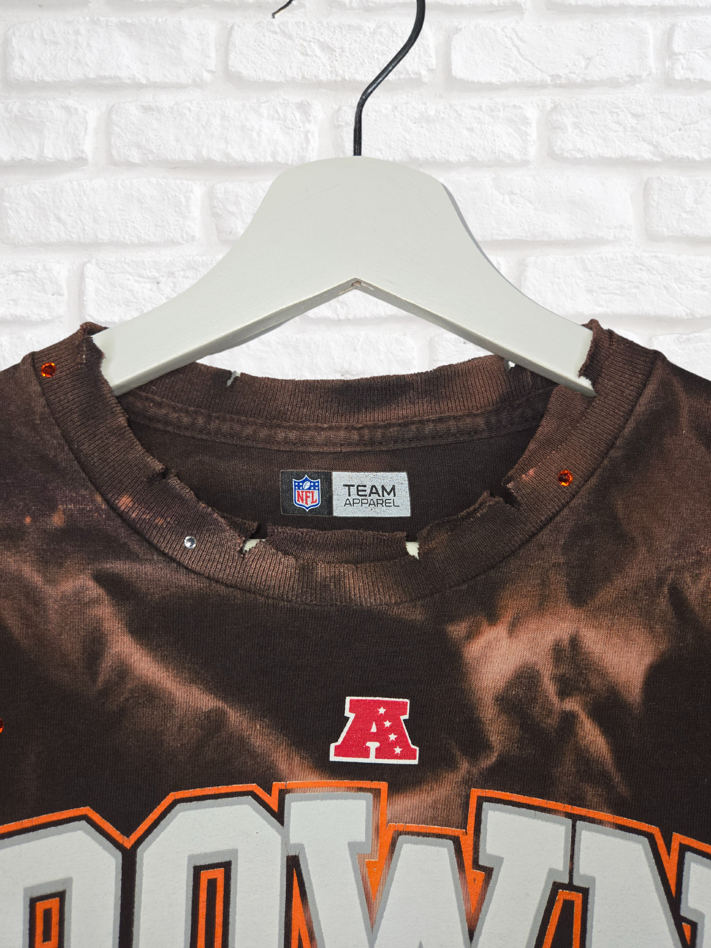 Cleveland Browns Crop Tee