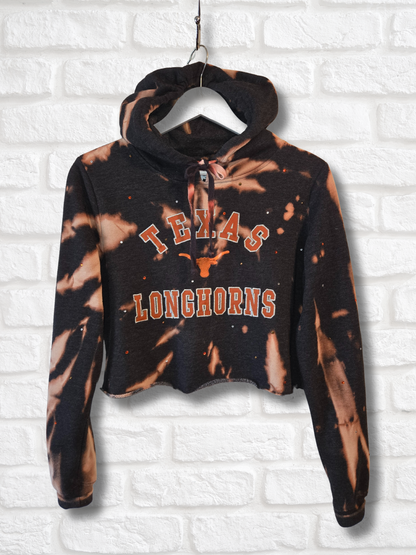 Texas Longhorns Crop Hoodie