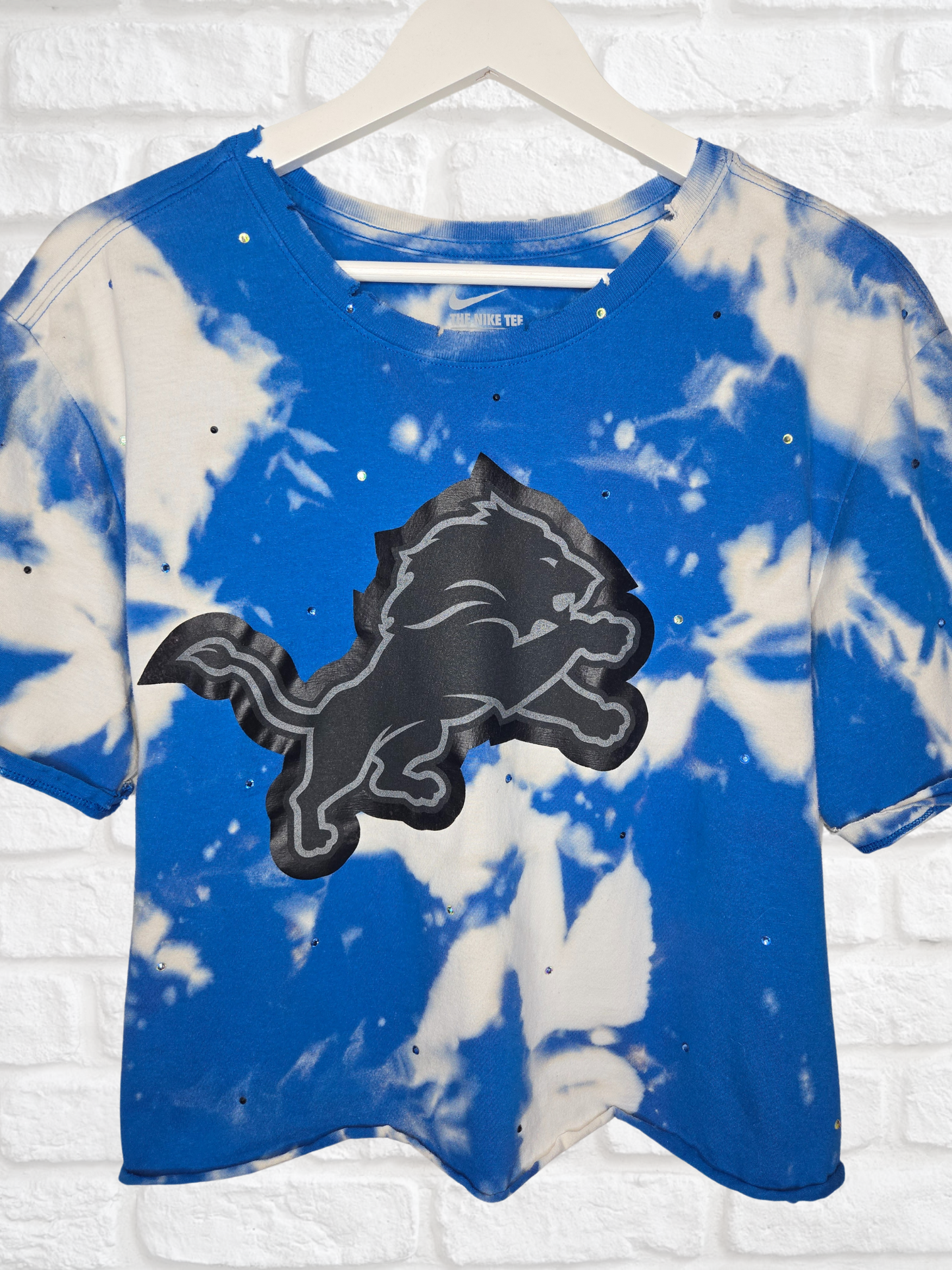 Detroit Lions Crop Tee