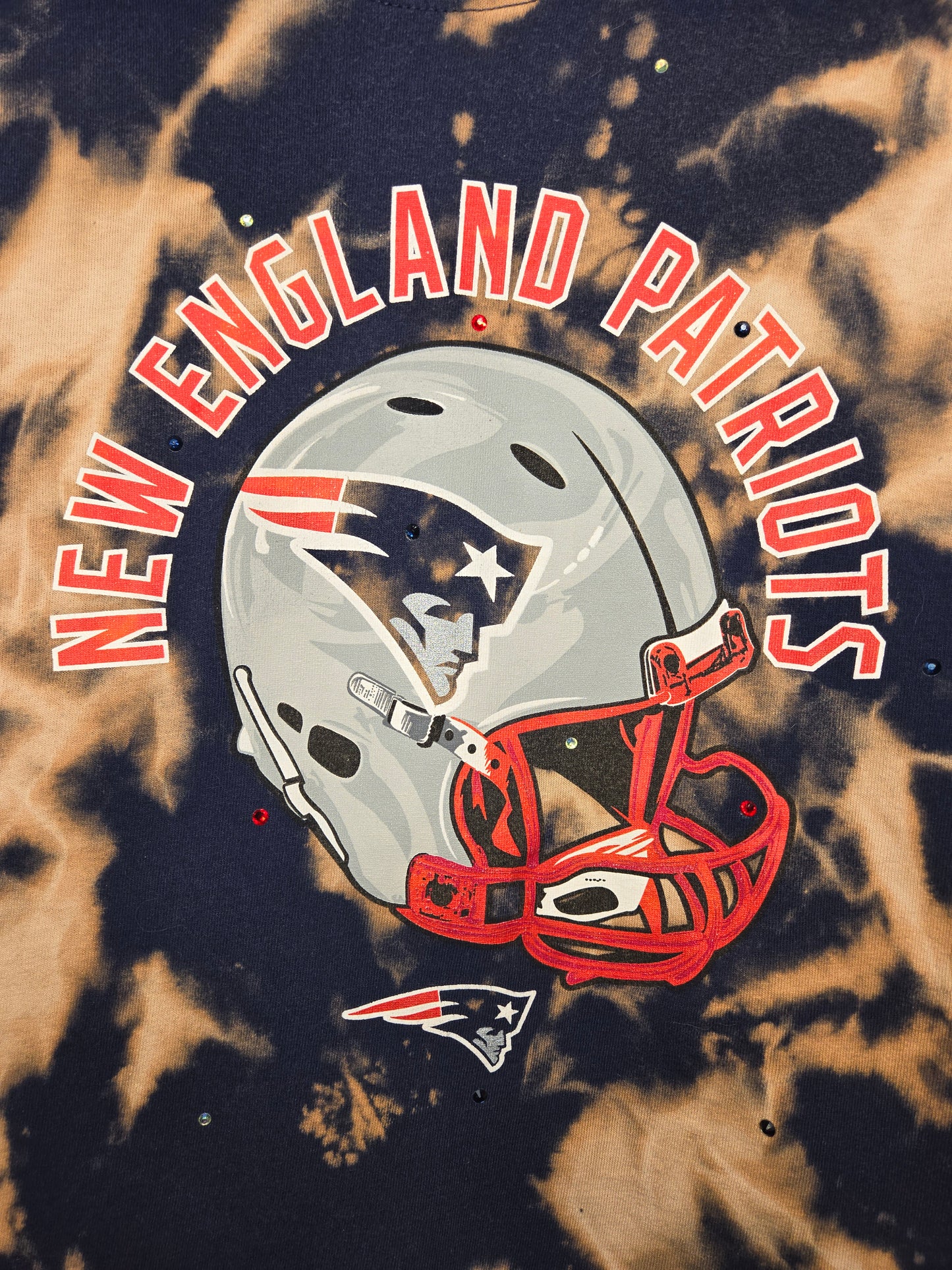 New England Patriots Crop Tee