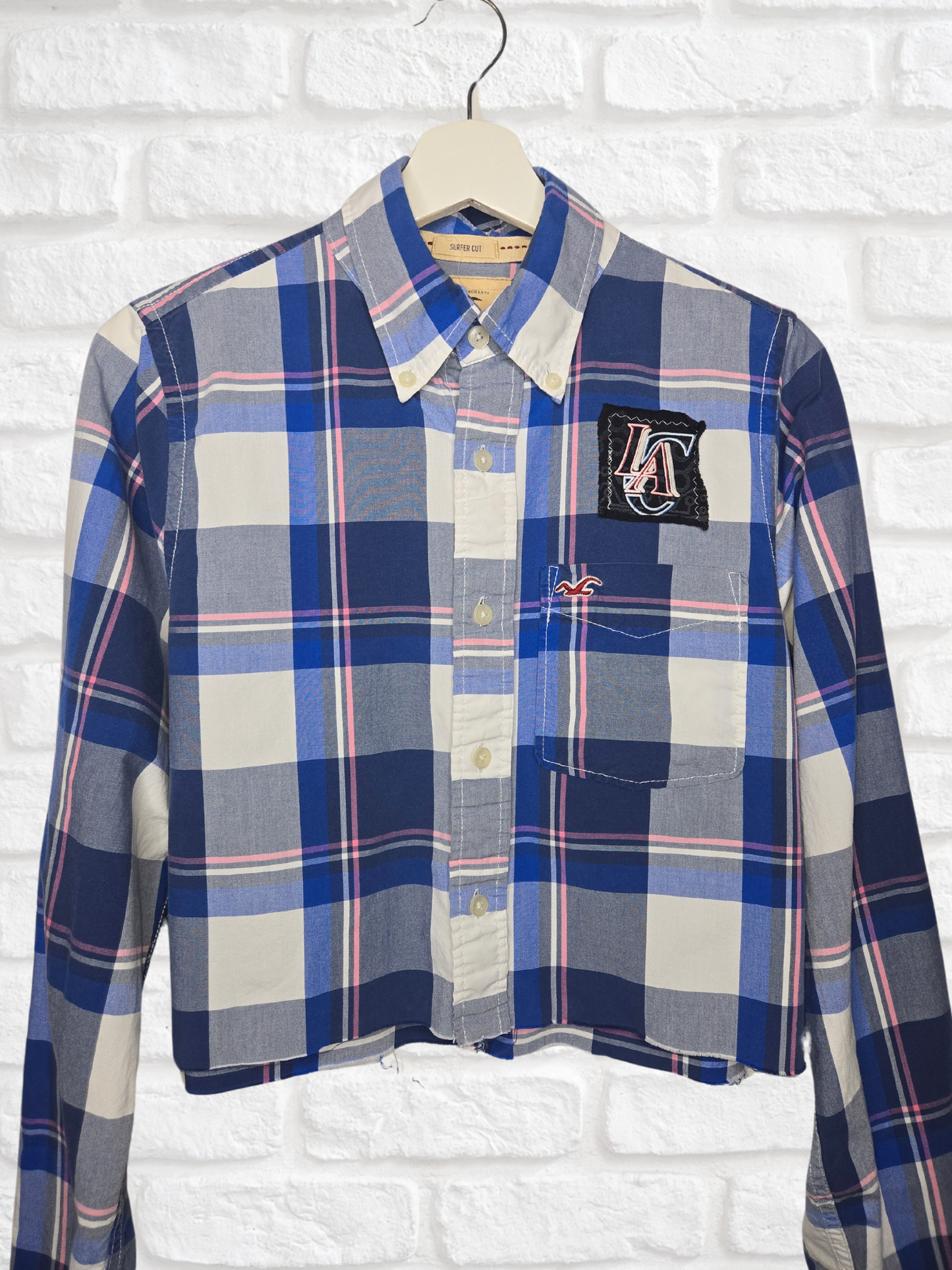 Los Angeles Clippers Crop Flannel