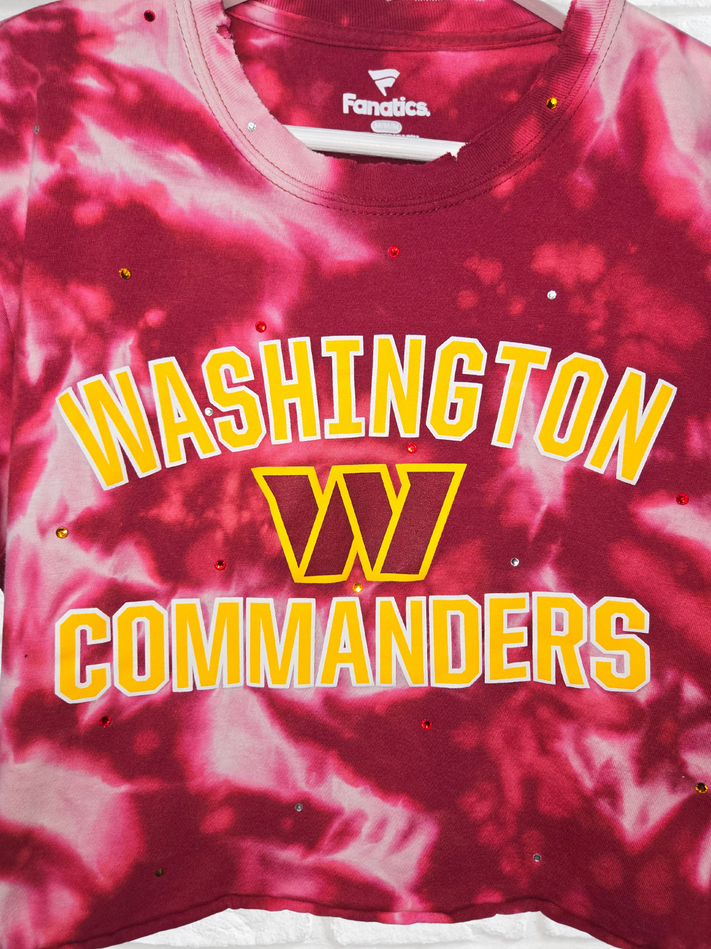 Washington Commanders Crop Tee