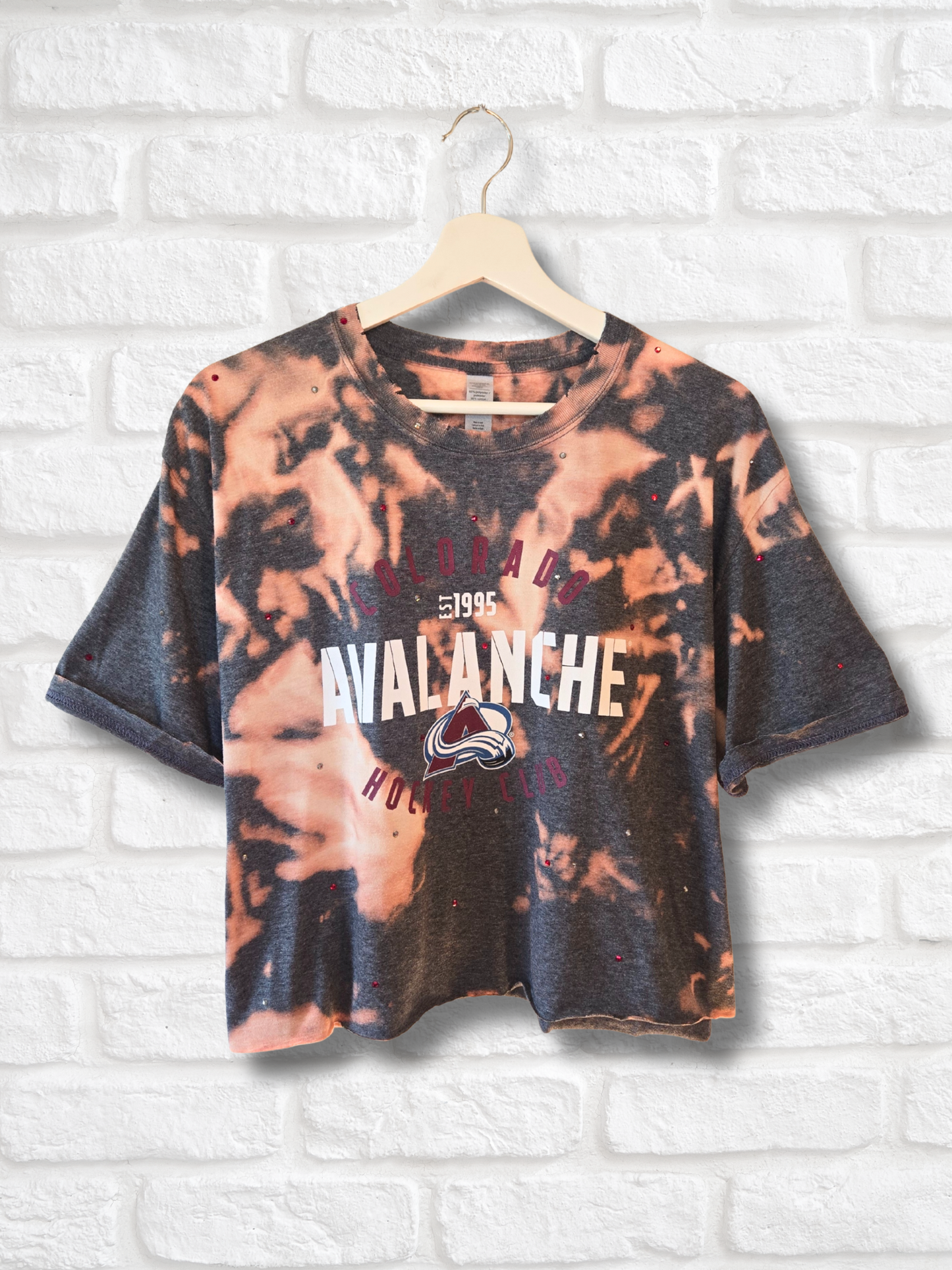 Colorado Avalanche Crop Top