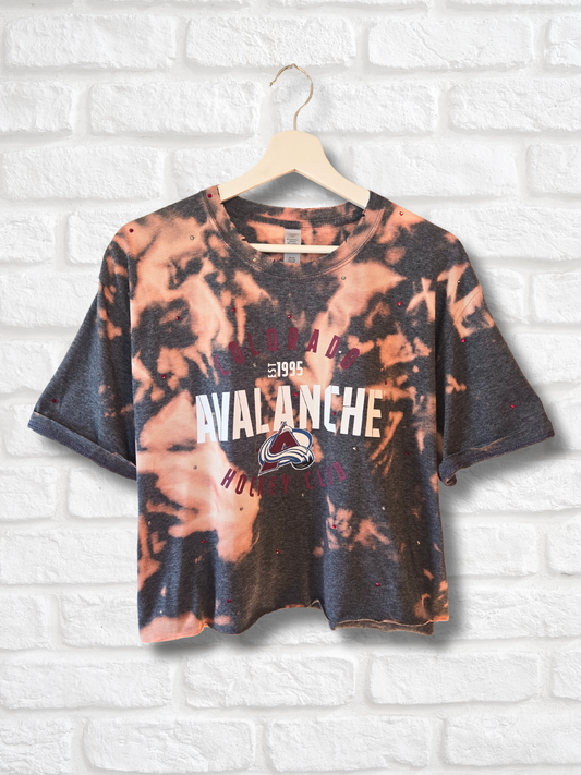Colorado Avalanche Crop Top