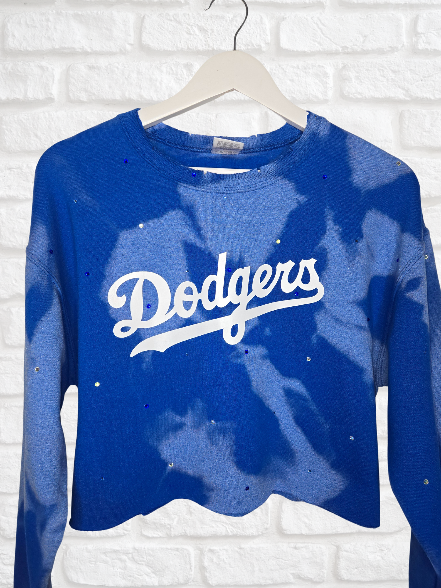 Los Angeles Dodgers Crop Sweatshirt