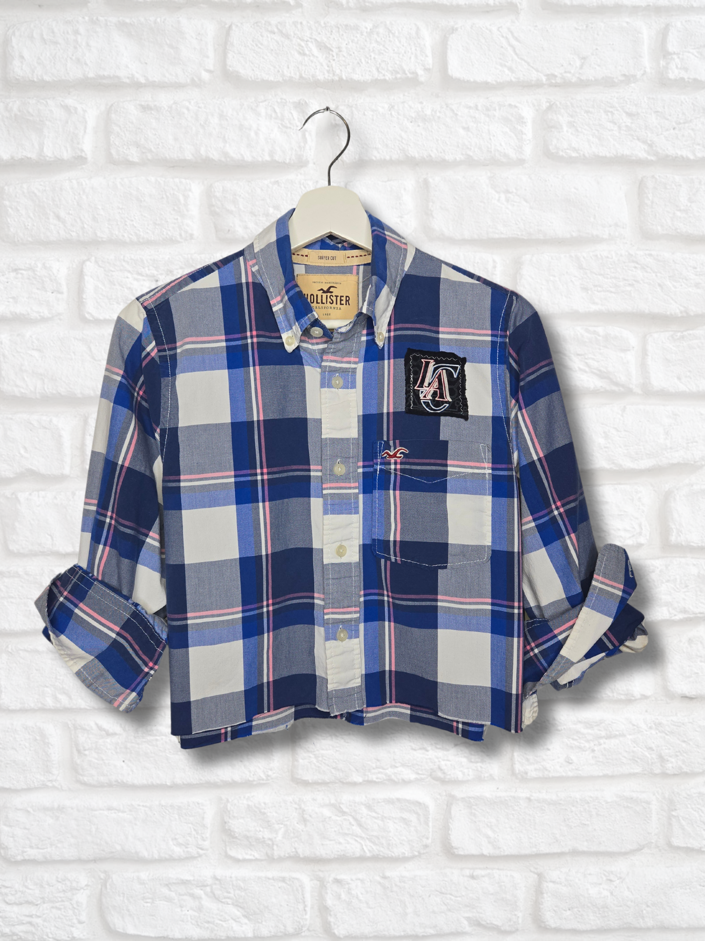 Los Angeles Clippers Crop Flannel