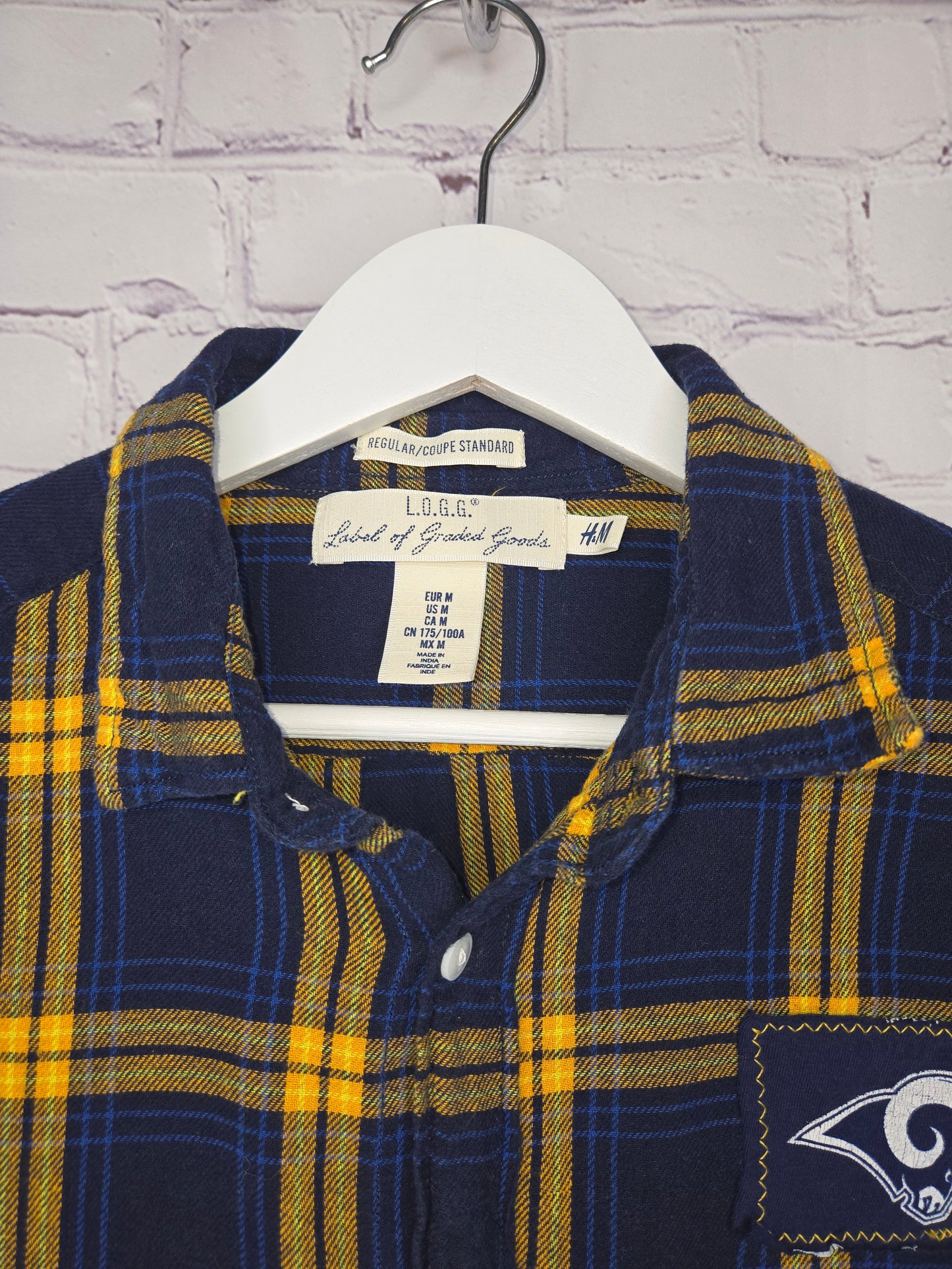 Los Angeles Rams Crop Flannel