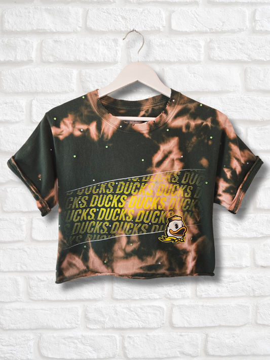 Oregon Ducks Crop Tee