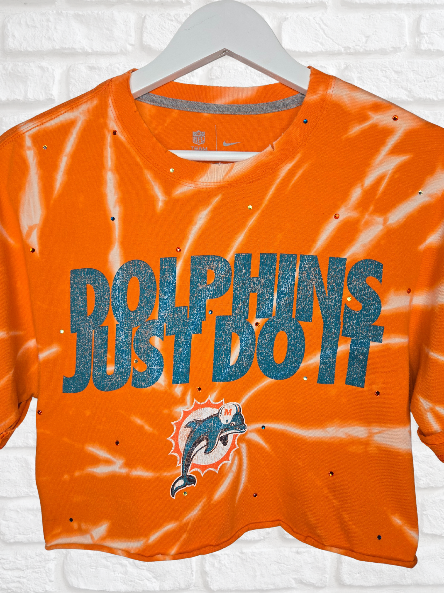 Miami Dolphins Crop Tee