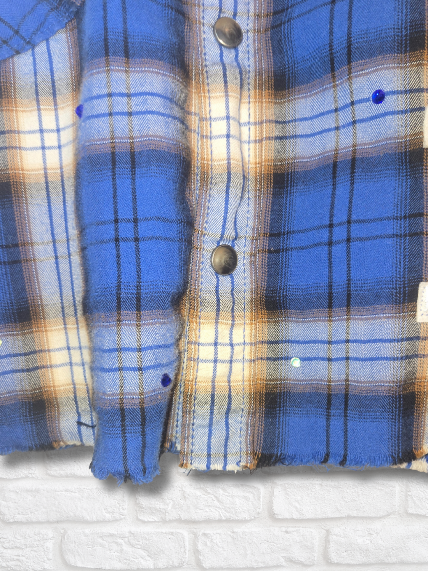 Los Angeles Dodgers HK Crop Flannel