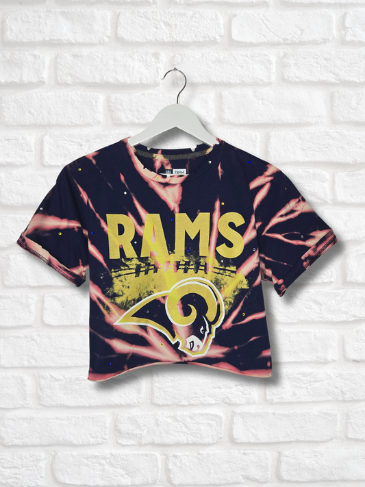 Los Angeles Rams Crop Tee