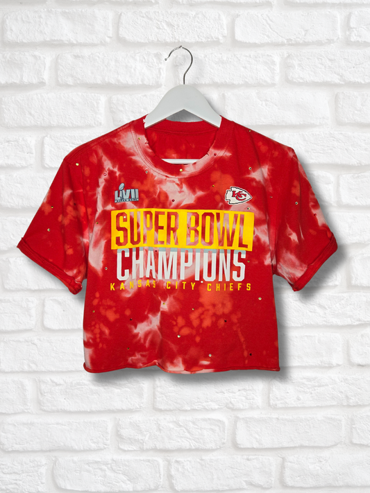 Kansas City Chiefs Crop Tee