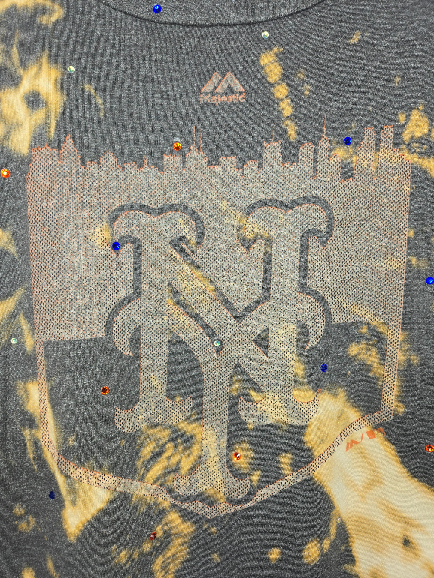 New York Mets Crop Tee