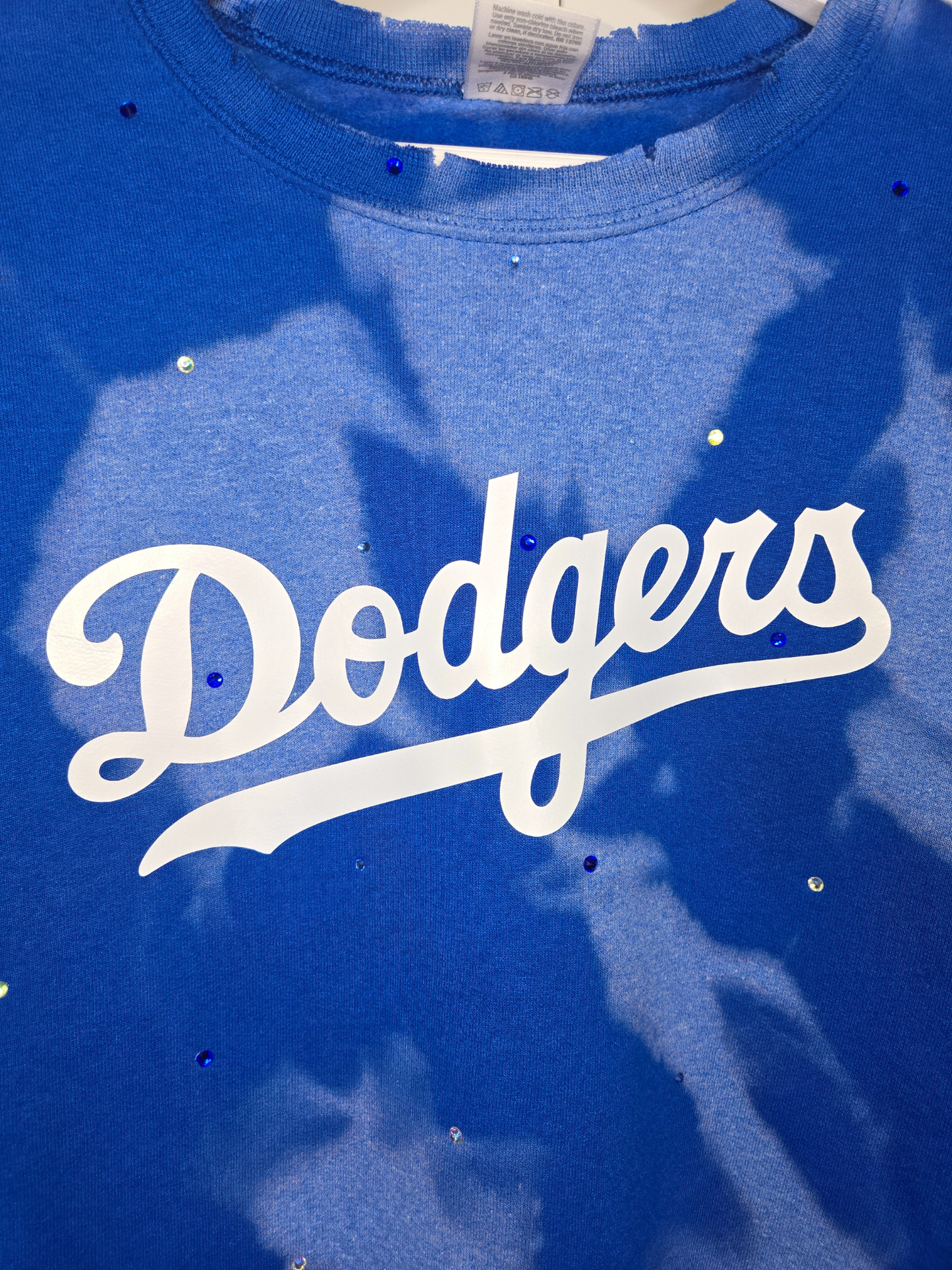 Los Angeles Dodgers Crop Sweatshirt