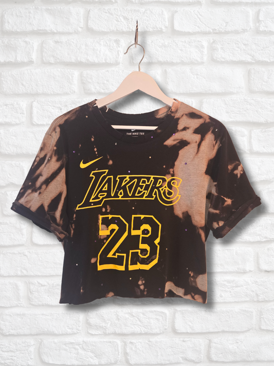 Los Angeles Lakers Crop Tee