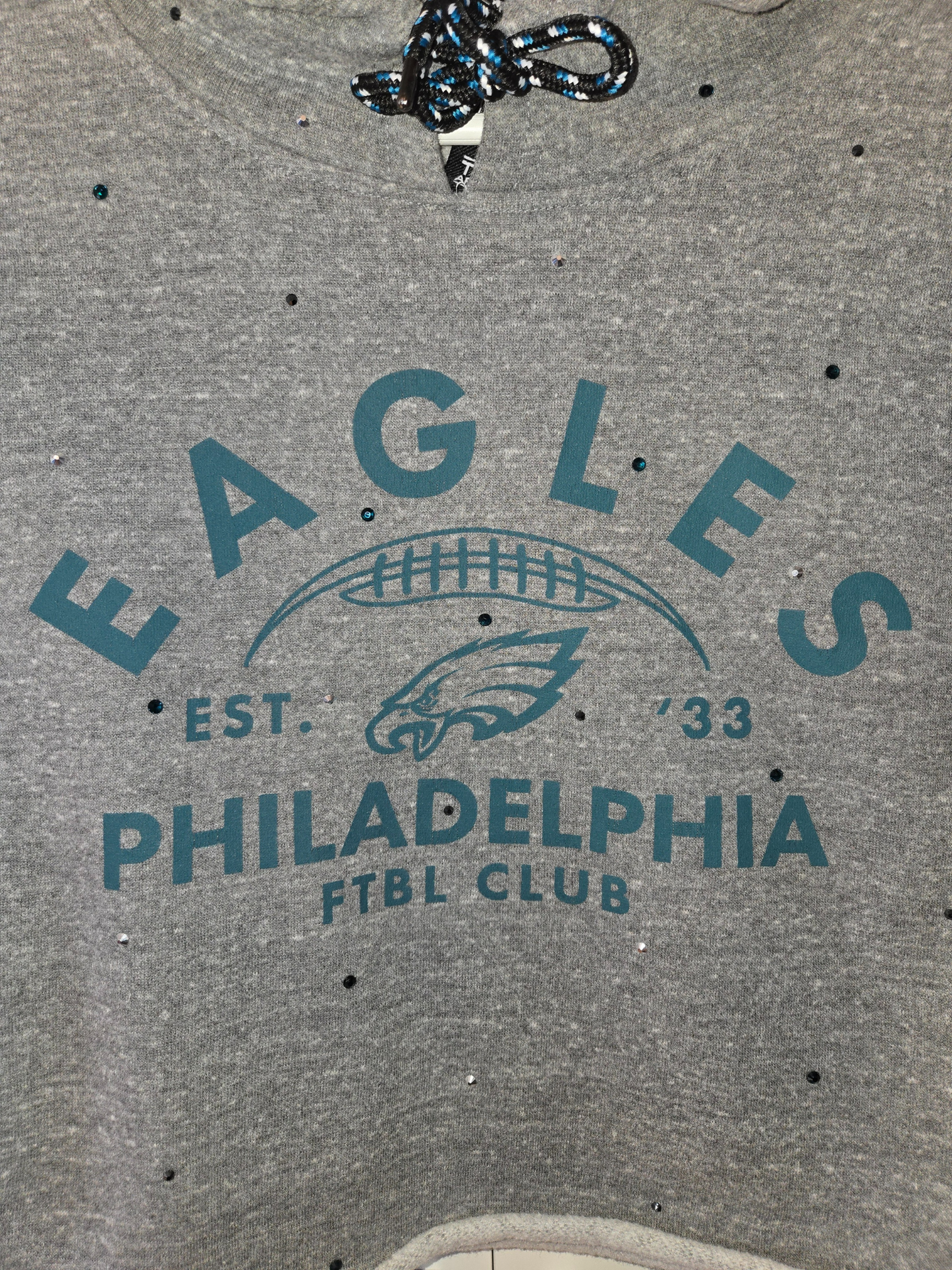 Philadelphia Eagles Crop Hoodie