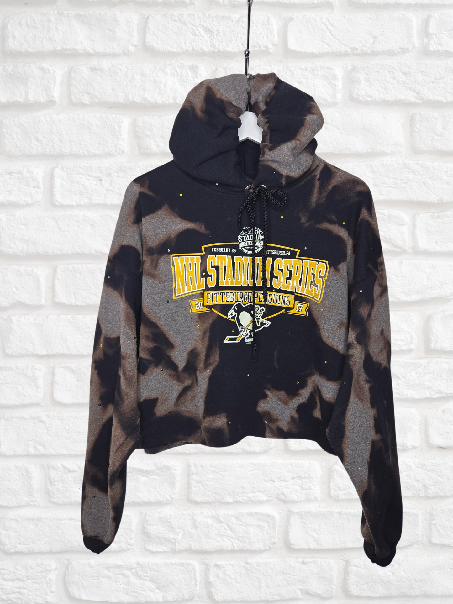 Pittsburgh Penguins Crop Hoodie