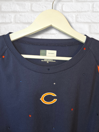 Chicago Bears Crop Pullover