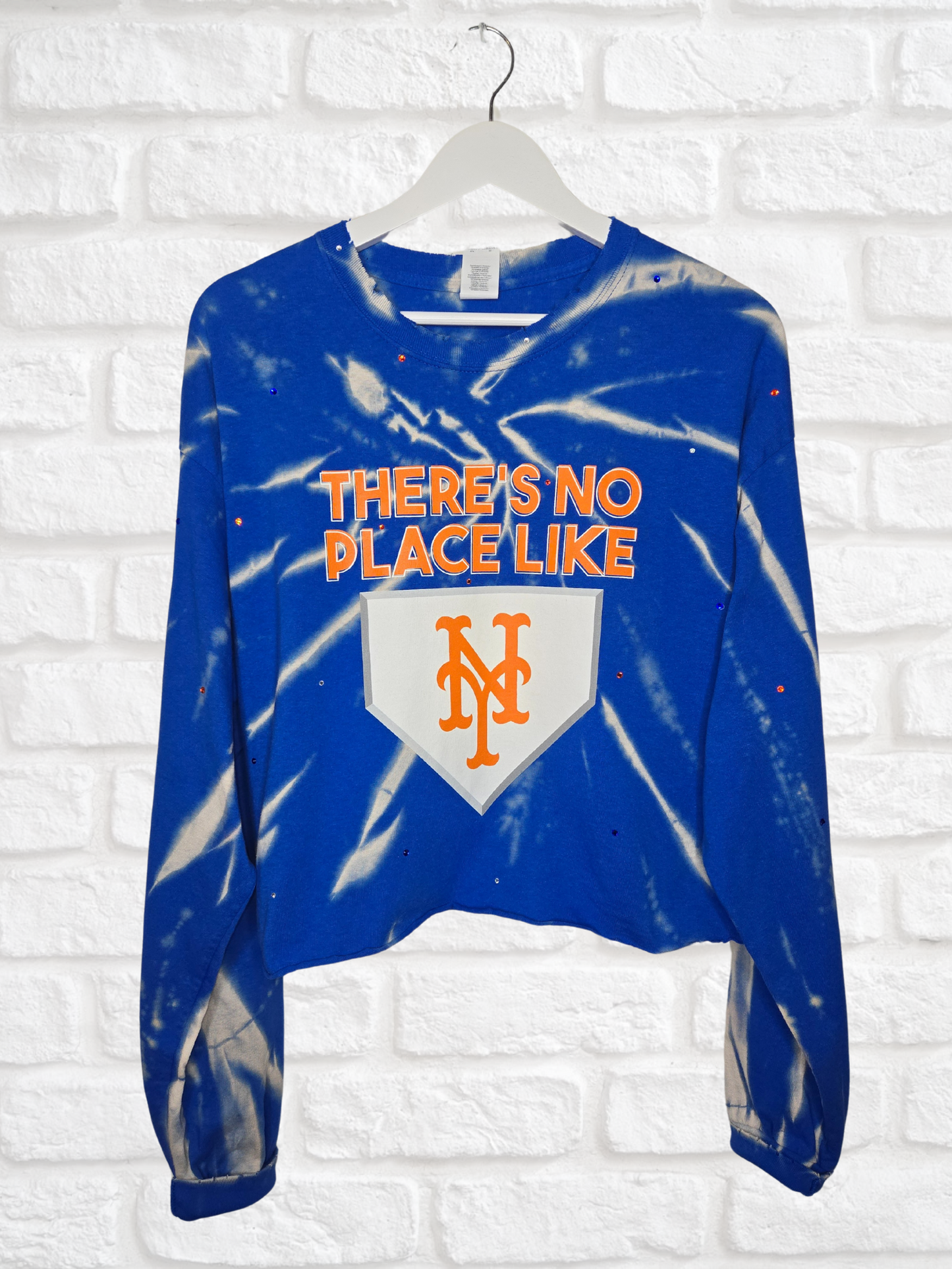 New York Mets Crop Tee