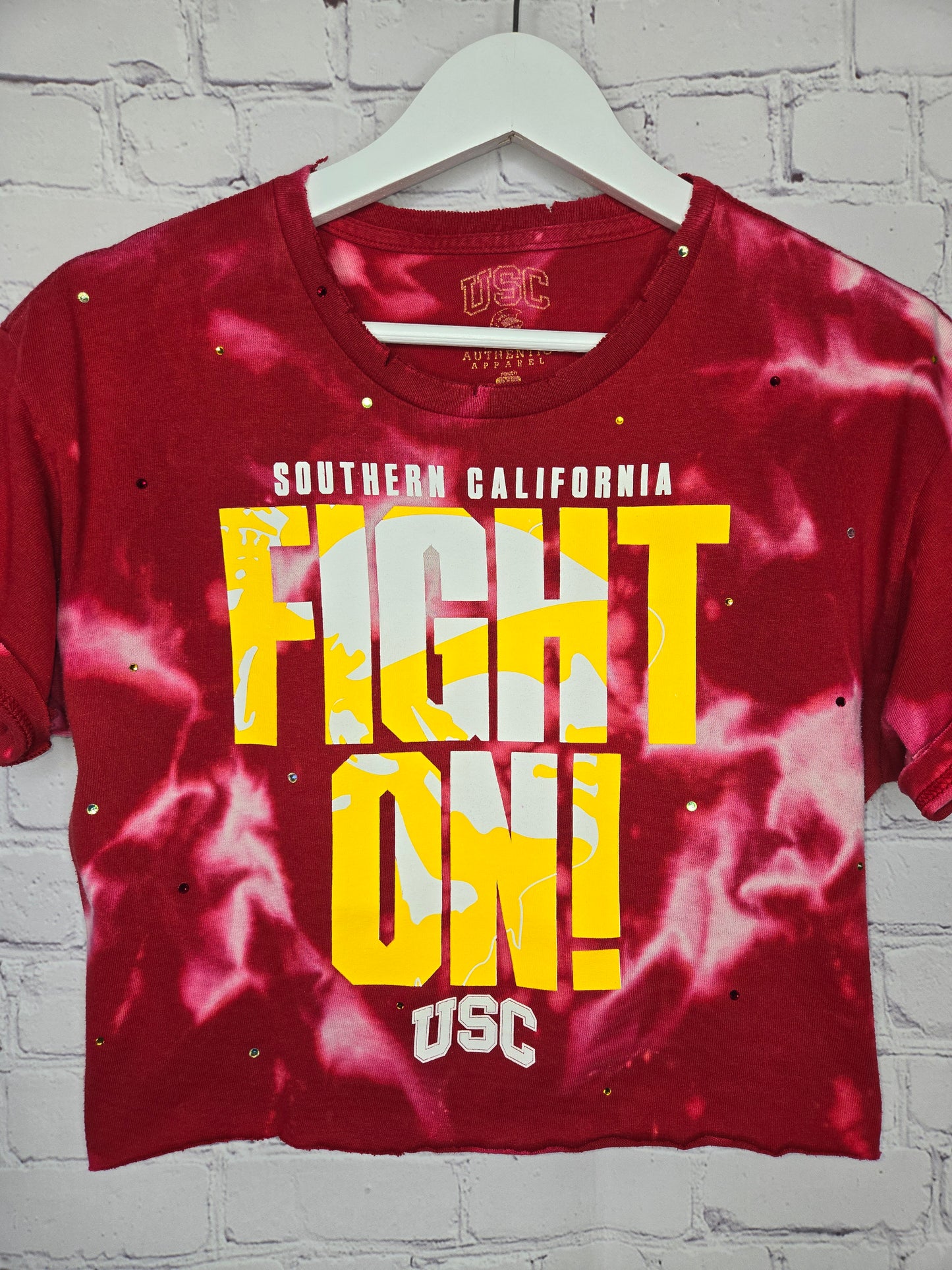 USC Trojans Crop Tee