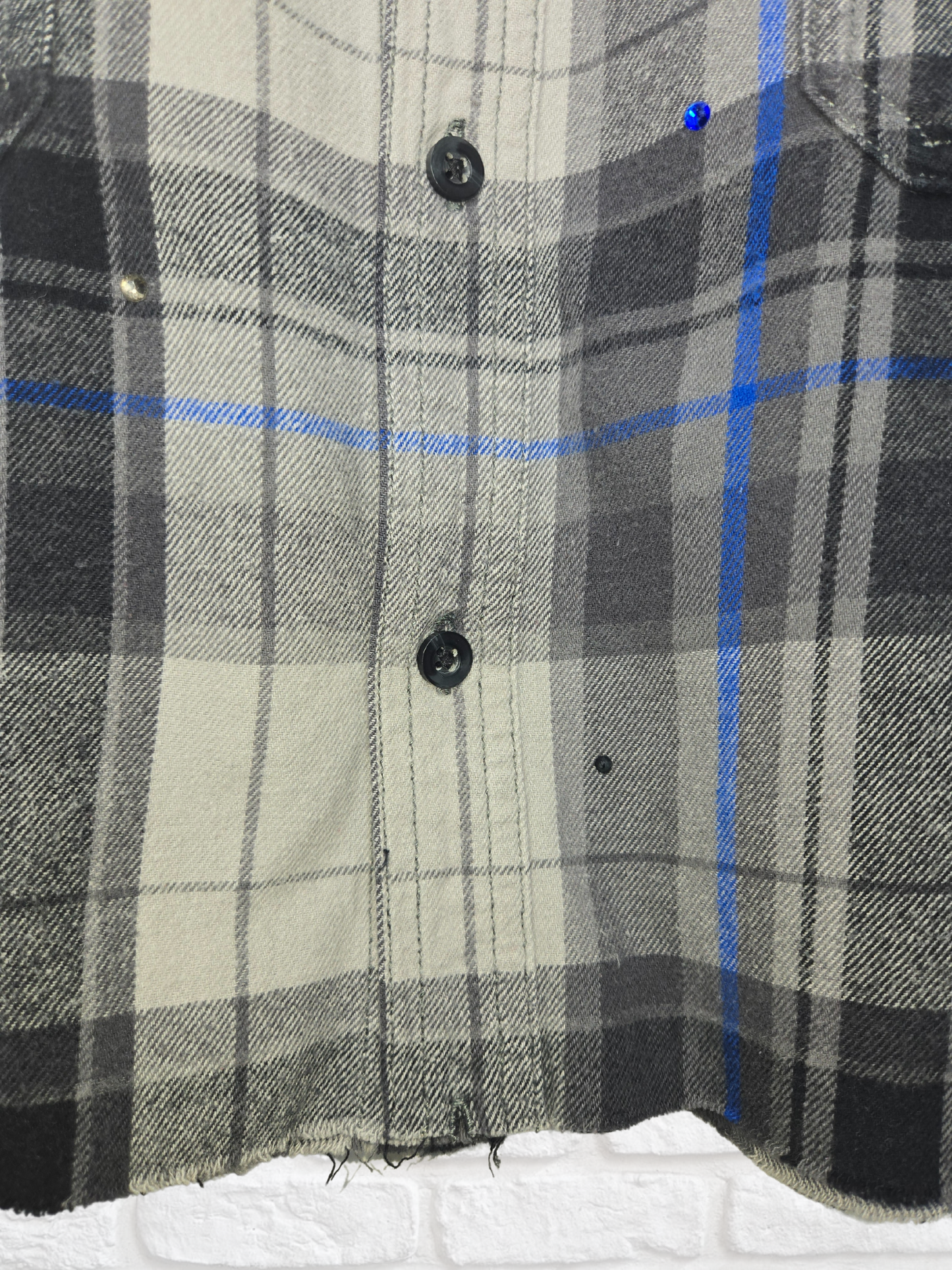 Los Angeles Dodgers Crop Flannel