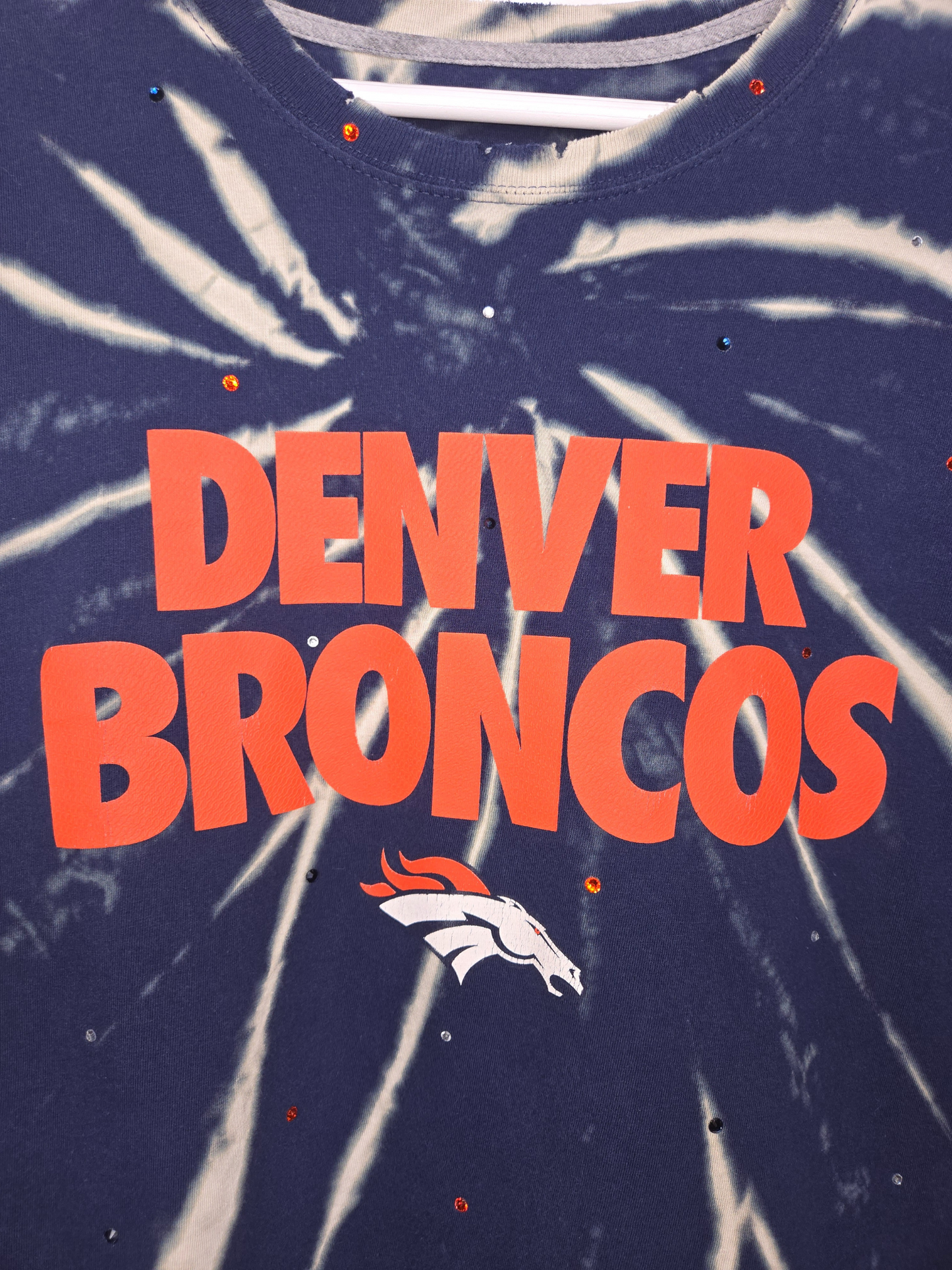 Denver Broncos Crop Tee