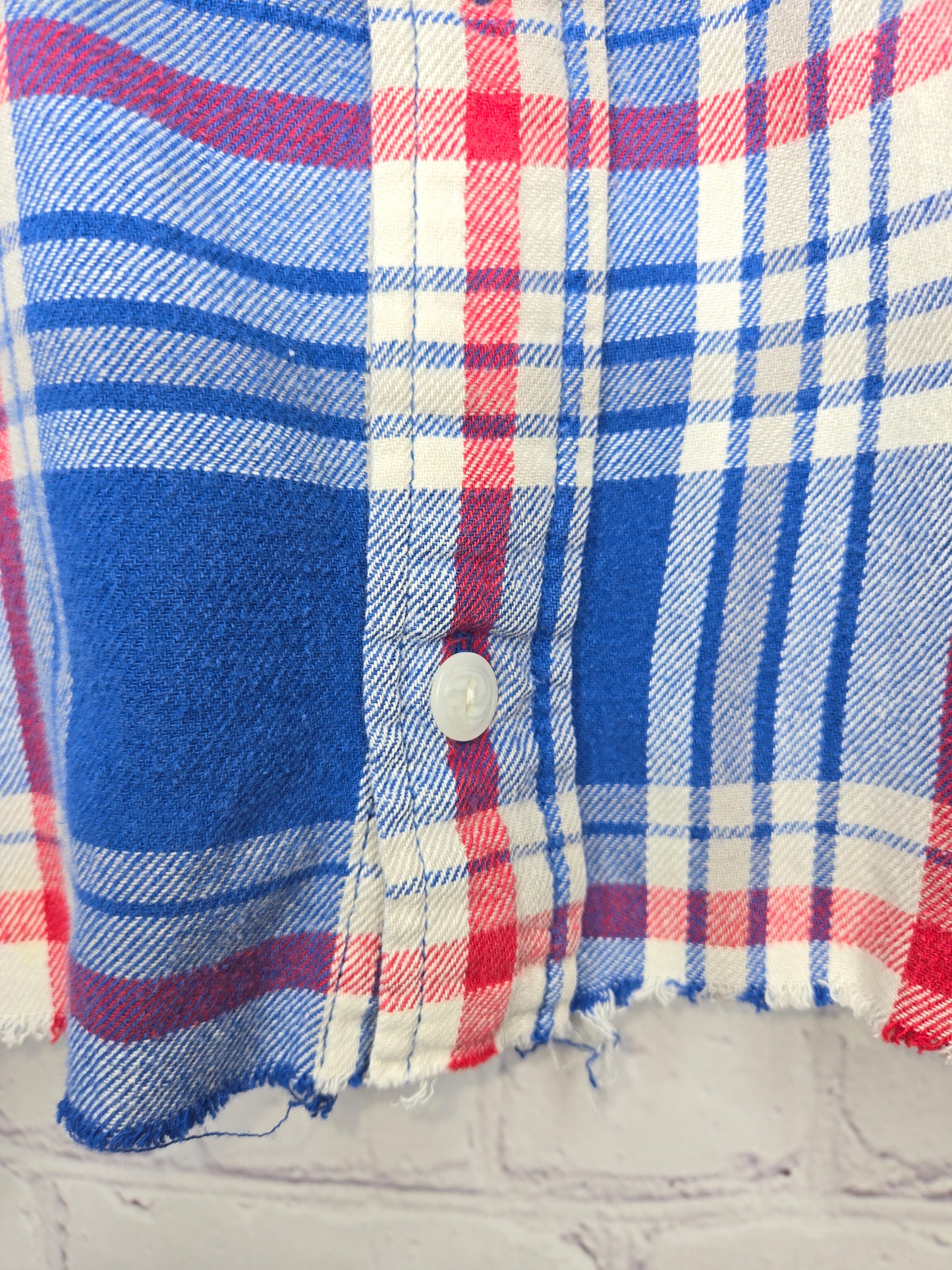 Texas Rangers Crop Flannel