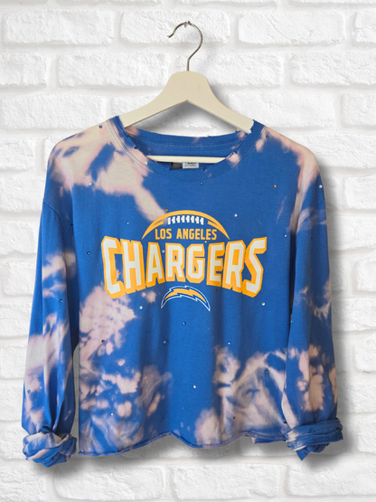 Los Angeles Chargers Crop Top