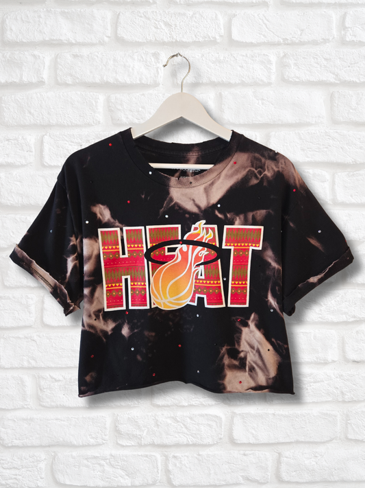 Miami Heat Crop Top