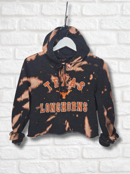 Texas Longhorns Crop Hoodie