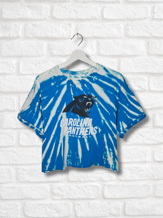 Carolina Panthers Crop Tee