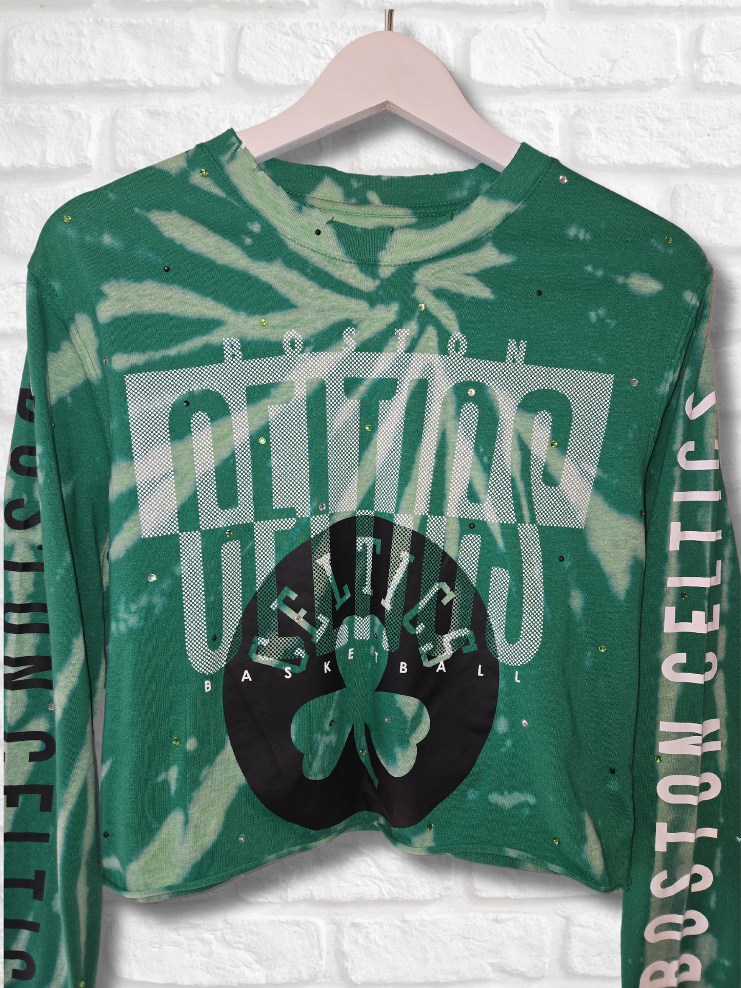 Boston Celtics Crop Tee